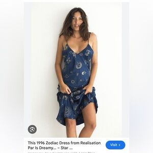 REALISATION PAR the Zodiac Slip Dress